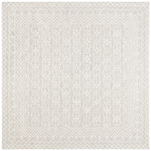 Safavieh Blossom 114 Hand Tufted  Rug Grey / Ivory BLM114F-216