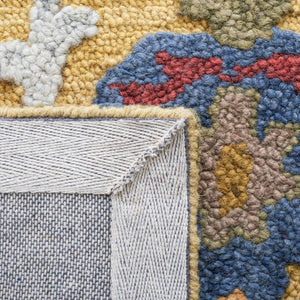 Safavieh Blossom 402 Hand Tufted  Rug IIX Gold / Multi BLM402D-222