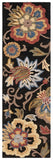 Safavieh Blossom 404 Hand Tufted Floral Rug Black / Yellow BLM404Z-8