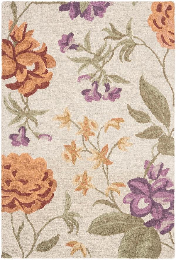 Safavieh Blm788 Hand Hooked  Rug Ivory / Multi BLM788B-3