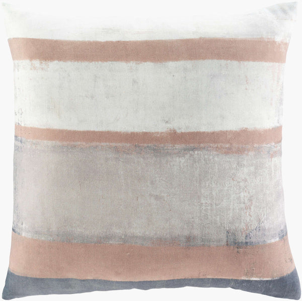 Surya Balliano 20"X20" Modern Accent Pillow Cover - Stylish Woven Polyester For Home Decor & Comfort White Polyester,Polyester Bln002-2020