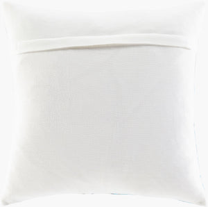 Surya Balliano 20"X20" Modern Accent Pillow Cover - Stylish Woven Polyester For Home Decor & Comfort White Polyester,Polyester Bln006-2020