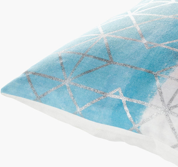 Surya Balliano 20"X20" Modern Accent Pillow Cover - Stylish Woven Polyester For Home Decor & Comfort White Polyester,Polyester Bln006-2020