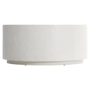 Bernhardt Bernhardt Trapani Cocktail Table — 40" Grc Smooth Quarry Outdoor/Indoor Plinth Base, Weather-Ready Design X05024