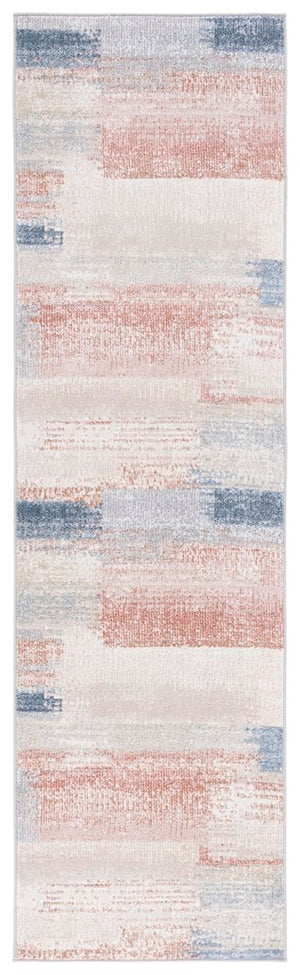 Safavieh Blair Washable 216 BLR216 Flat Weave  Rug Beige / Blue Rust BLR216B-9