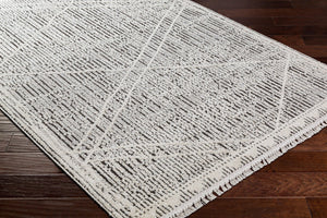 Livabliss Berlin Global Inspired Runner Rug Polypropylene Blend for Hallways and Entryways Sage, Dark Brow 5'3" x 7' BLR2306-537