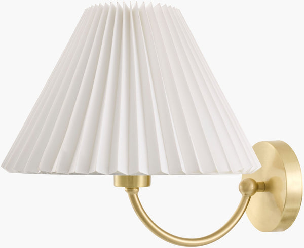 Livabliss Bellette Arts and Crafts Wall Sconce with Linen Shade for Warm Ambient Lighting BLTE-001