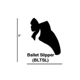 Ballet Slipper Cookie Cutter - Set of 6 BLTSL/S6 Elk Home