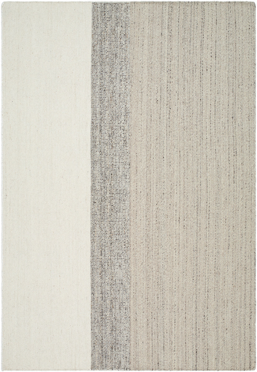 Bolu BLU-2300 9' x 12' Handmade Rug BLU2300-912  Light Silver, Ash, Sterling Grey, Metallic - Silver Surya