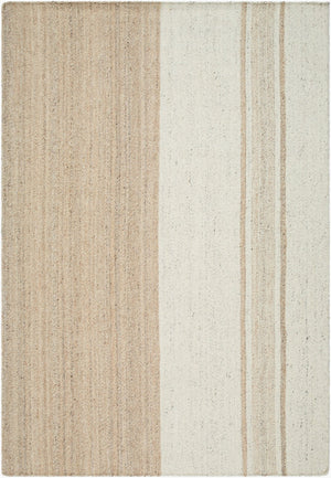 Livabliss Bolu Handwoven Wool Area Rug Artisan Crafted in India for Entryways and Accent Spaces Beige, Ivory 9' x 12' BLU2301-912