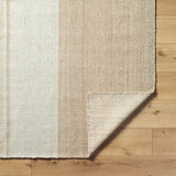 Bolu BLU-2301 9' x 12' Handmade Rug BLU2301-912  Ash, Khaki, Off-White Surya