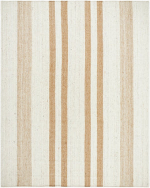Livabliss Bolu Handwoven Wool Area Rug Geometric Pattern for Entryways and Kitchen Nooks Ivory, Sandston 8' x 10' BLU2302-810