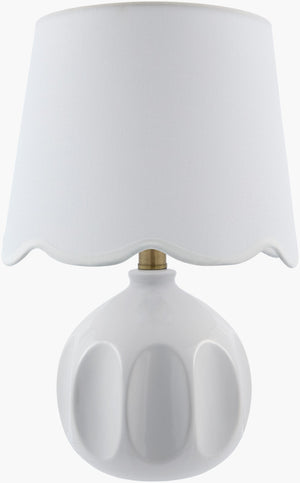 Livabliss Bellune Linen Polyester Shade Table Lamp Warm Traditional Style for Bedside or Console BLUN-004