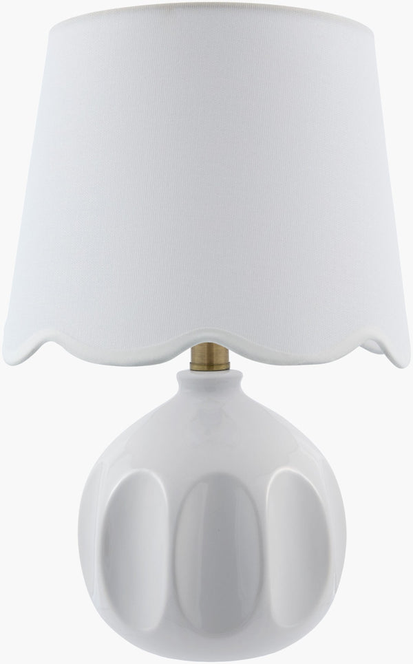Livabliss Bellune Linen Polyester Shade Table Lamp Warm Traditional Style for Bedside or Console BLUN-004