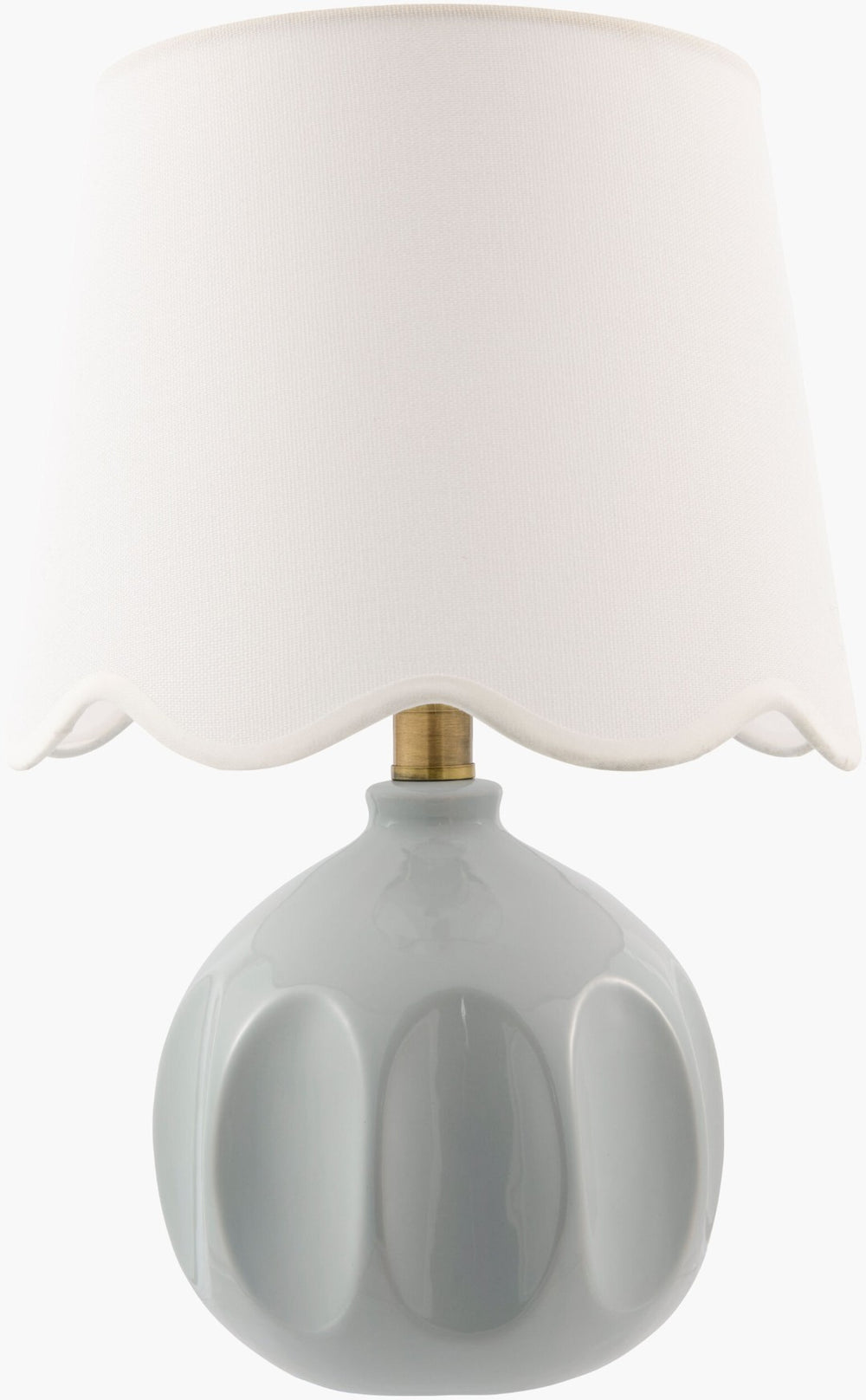 Livabliss Bellune Linen Drum Shade Table Lamp with Metal Base for Bedroom or Living Room BLUN-005