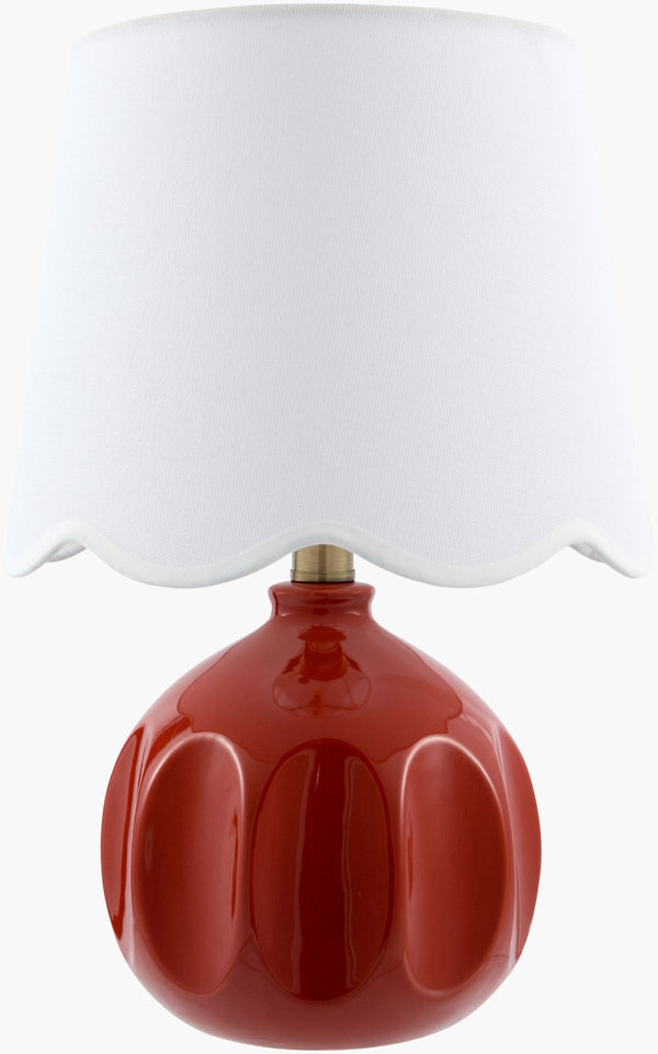 Livabliss Bellune Linen Shade Table Lamp with Metal Base for Bedside or Console Surfaces BLUN-008