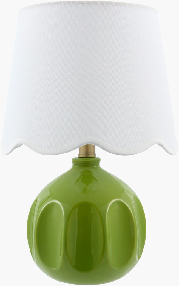 Livabliss Bellune Traditional Linen Shade Table Lamp with Textured Mixed Material Base BLUN-009