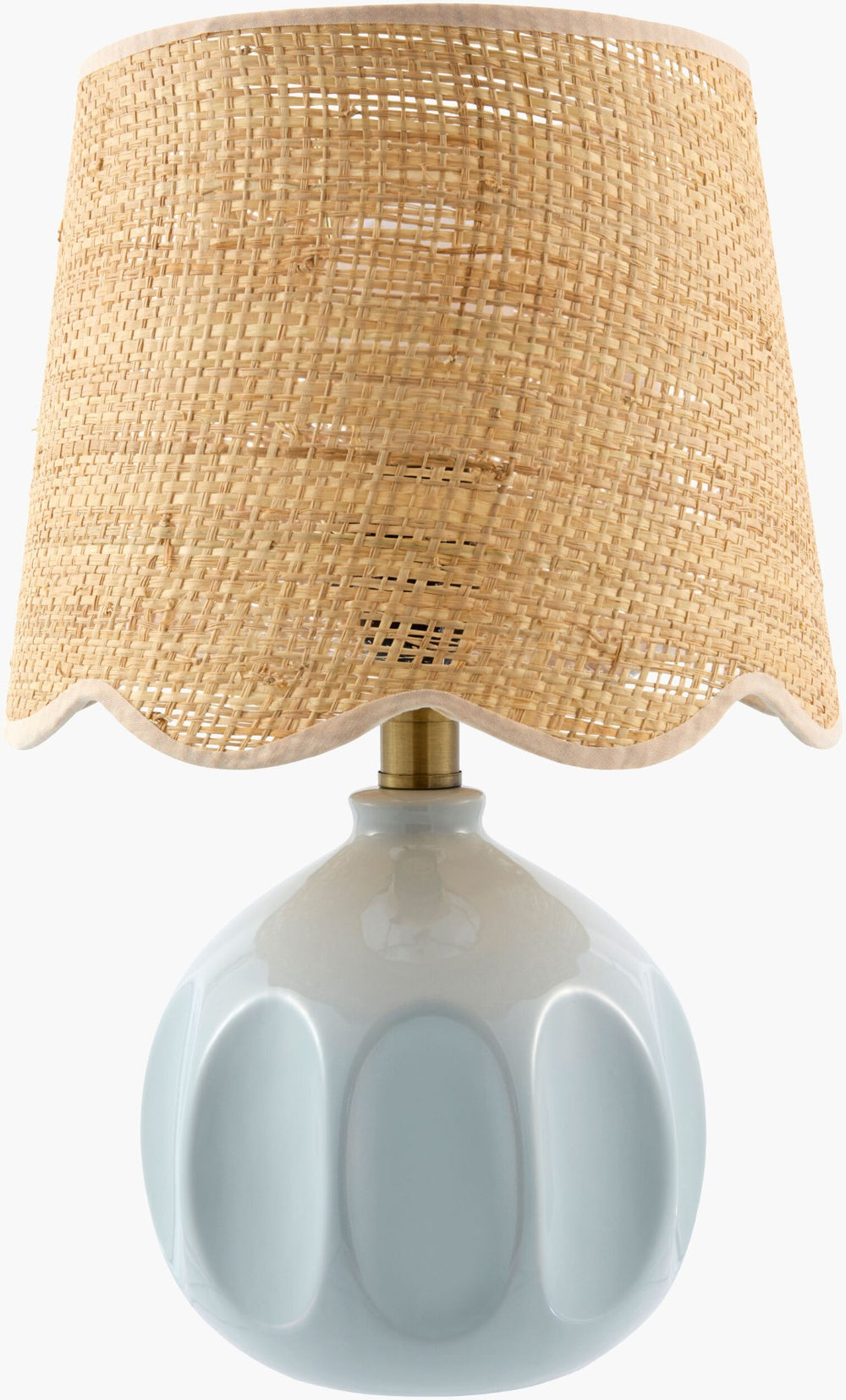 Livabliss Bellune Handcrafted Jute and Felt Table Lamp with Global Bohemian Flair for Any Room BLUN-014