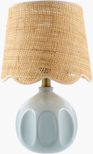Livabliss Bellune Handcrafted Jute and Felt Table Lamp with Global Bohemian Flair for Any Room BLUN-014