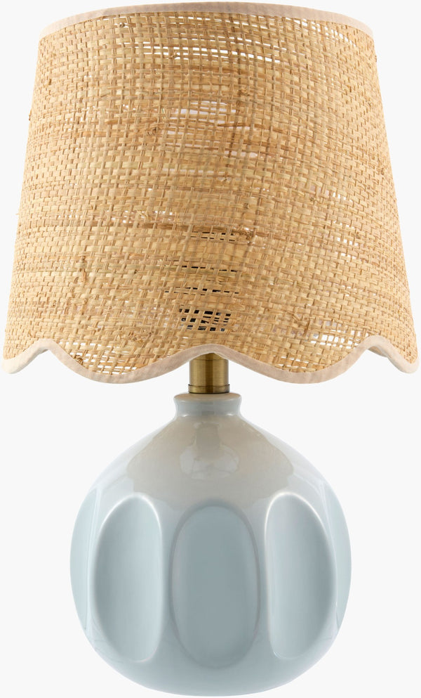 Livabliss Bellune Handcrafted Jute and Felt Table Lamp with Global Bohemian Flair for Any Room BLUN-014