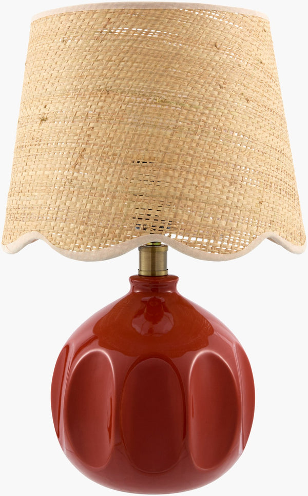 Livabliss Bellune Handcrafted Jute and Felt Accent Lamp for Bohemian or Transitional Interiors BLUN-017