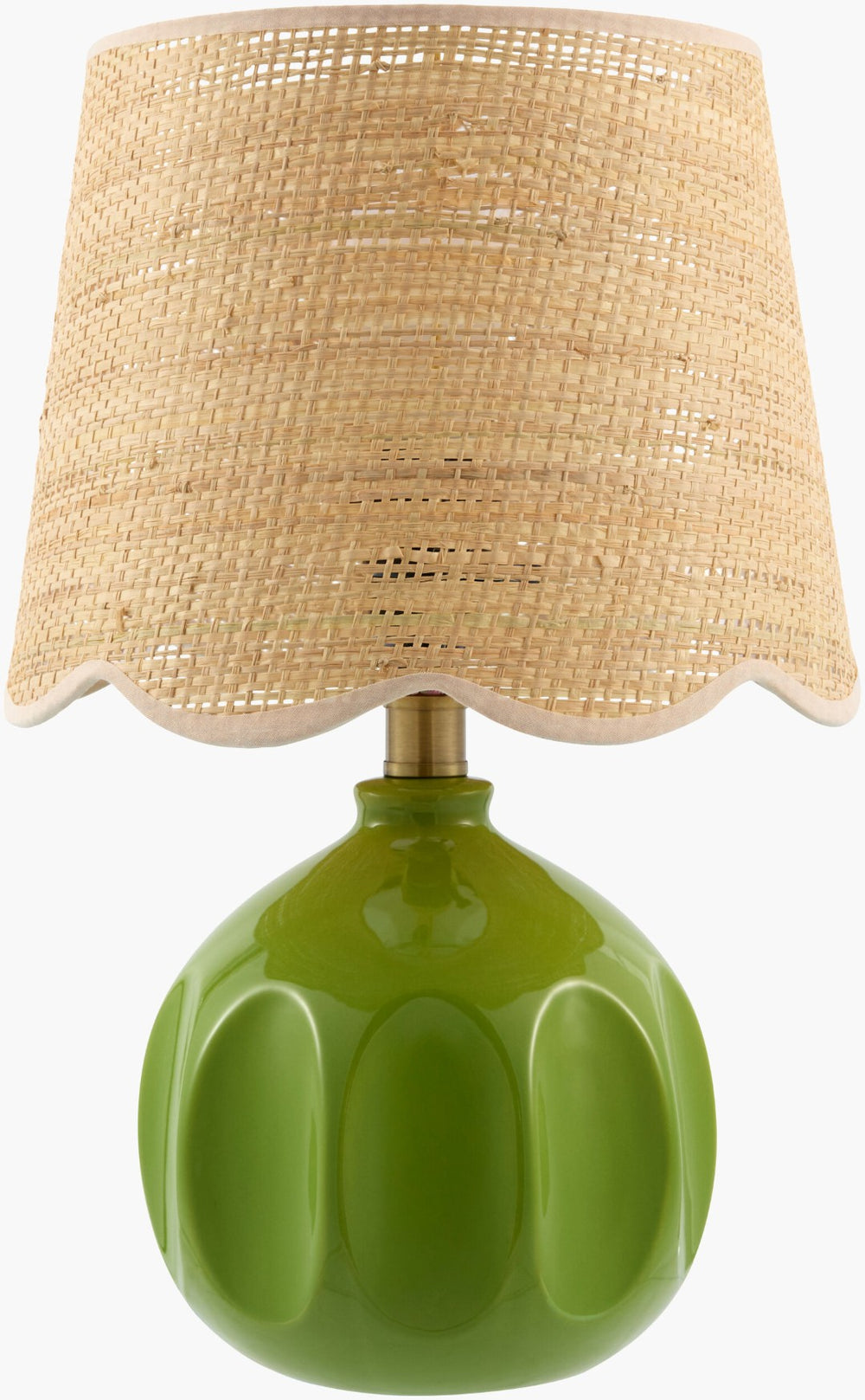 Livabliss Bellune Jute and Felt Accent Lamp Bohemian Textured Base for Nightstand or Side Table BLUN-018
