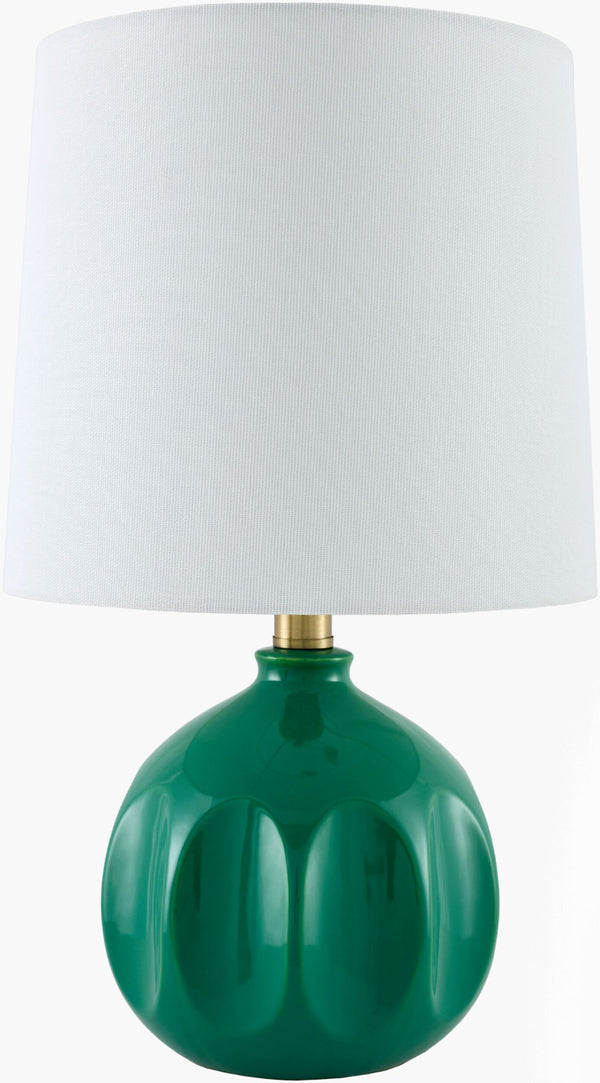 Livabliss Bellune Mixed Material Table Lamp Felt Linen Metal Bohemian Accent for Any Room BLUN-019