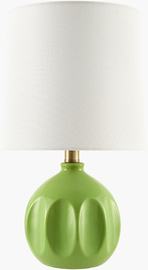 Livabliss Bellune Sculptural Accent Lamp with Felt Linen and Metal for Ambient Mood Lighting BLUN-027