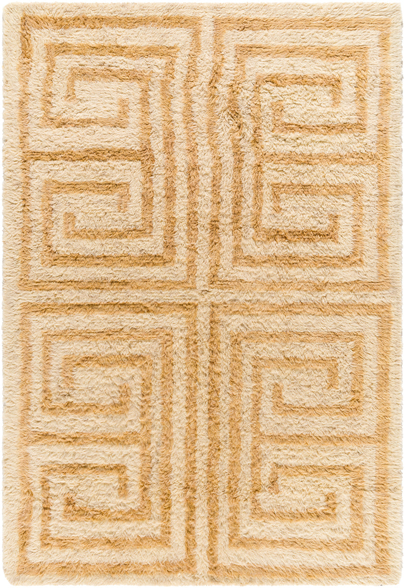 Beni Moroccan BMC-2300 9' x 12' Handmade Rug BMC2300-912  Natural, Light Wood, Desert Tan, Pearl, Camel, Sand, Khaki Surya