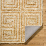 Beni Moroccan BMC-2300 9' x 12' Handmade Rug BMC2300-912  Natural, Light Wood, Desert Tan, Pearl, Camel, Sand, Khaki Surya