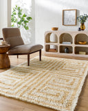 Beni Moroccan BMC-2300 9' x 12' Handmade Rug BMC2300-912  Natural, Light Wood, Desert Tan, Pearl, Camel, Sand, Khaki Surya