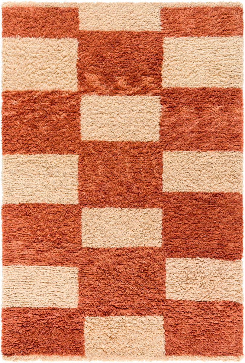 Beni Moroccan BMC-2301 9' x 12' Handmade Rug BMC2301-912  Clay, Natural, Copper, Mocha, Wheat, Tan, Brown, Camel, Terracotta Surya