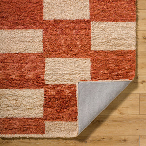 Beni Moroccan BMC-2301 9' x 12' Handmade Rug BMC2301-912  Clay, Natural, Copper, Mocha, Wheat, Tan, Brown, Camel, Terracotta Surya