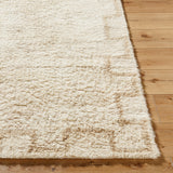 Beni Moroccan BMC-2303 9' x 12' Handmade Rug BMC2303-912  Pearl, Natural, Khaki Surya