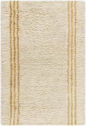 Livabliss Beni Moroccan Hand Tufted Wool Rug Plush High Pile Bohemian Global Accent Ivory, Sandston 9' x 12' BMC2304-912