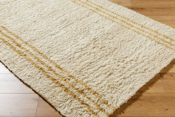 Livabliss Beni Moroccan Hand Tufted Wool Rug Plush High Pile Bohemian Global Accent Ivory, Sandston 9' x 12' BMC2304-912