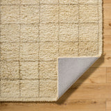 Beni Moroccan BMC-2305 9' x 12' Handmade Rug BMC2305-912  Natural, Khaki, Light Wood, Camel, Pearl, Prairie Dust Surya