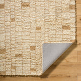 Beni Moroccan BMC-2306 9' x 12' Handmade Rug BMC2306-912  Natural, Wheat, Khaki, Light Wood, Camel, Champagne, Sand Surya