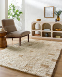 Beni Moroccan BMC-2306 9' x 12' Handmade Rug BMC2306-912  Natural, Wheat, Khaki, Light Wood, Camel, Champagne, Sand Surya