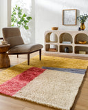 Beni Moroccan BMC-2307 9' x 12' Handmade Rug BMC2307-912  Camel, Natural, Clay, Light Wood, Pearl, Tan, Garnet Surya