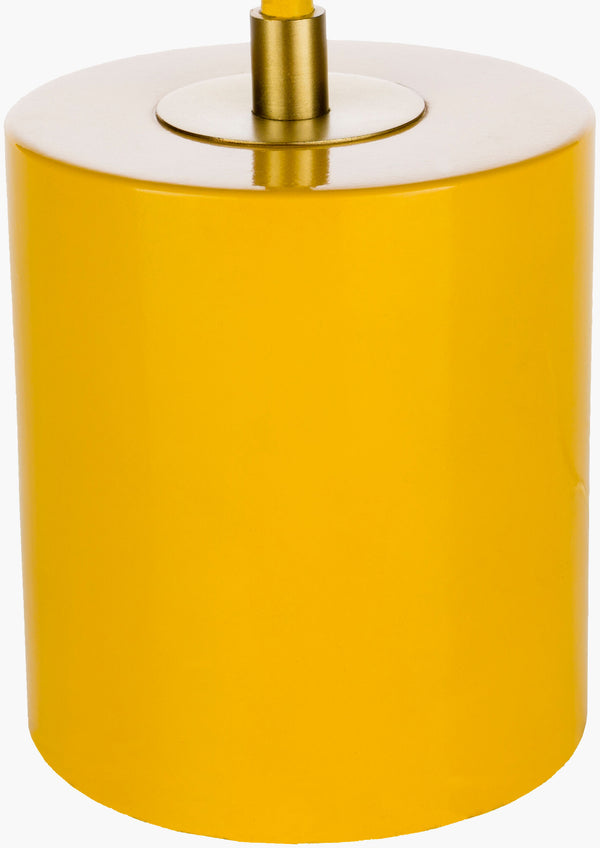 Surya Boomer Modern Brass And Metal 25" Table Lamp - Stylish Lighting For Contemporary Home Decor Body, Metallic ,Brass Iron,Brass,Iron,Metal Bme-001