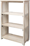 Bamako BMK-001 42"H x 28"W x 13"D Bookcase BMK-001 Livabliss Surya