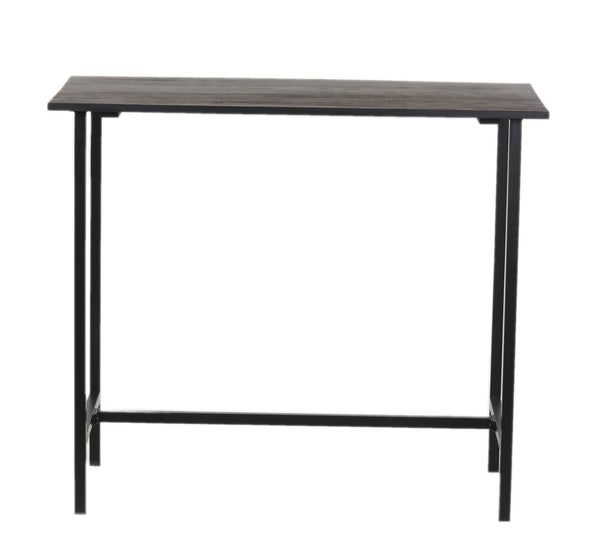 Porter Designs Porter Yuki Solid Wood Bar Stool In Gray - Stylish, Compact Design For Modern Dining Spaces Gray Wood 07-108-08-8654