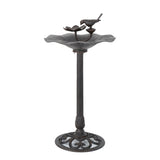 Christopher Knight Home® - Noble House - Lancaster Outdoor Bronze Finished Aluminum Top Bird Bath with Iron Base