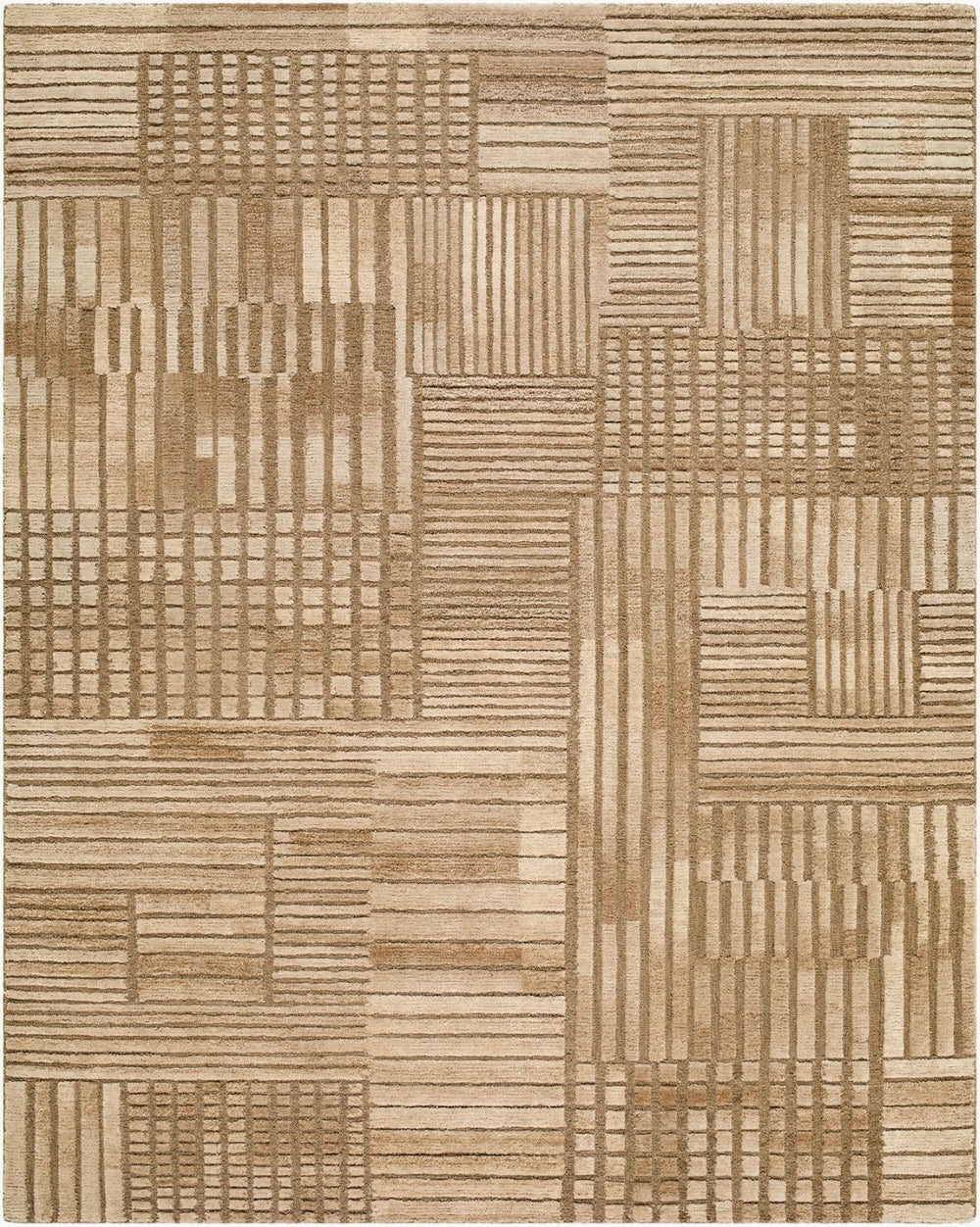 Surya Bergamo Hand Woven Wool Area Rug Artisan Crafted for Modern Living Spaces 10' x 14' Rectangle BMO2303-1014