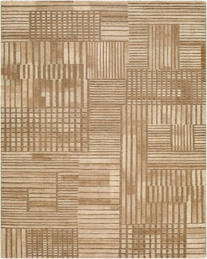 Surya Bergamo Hand Woven Wool Area Rug Artisan Crafted for Modern Living Spaces 10' x 14' Rectangle BMO2303-1014
