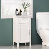 Christopher Knight Home® - Noble House - Edgell Modern Bathroom Floor Storage Cabinet with Drawer