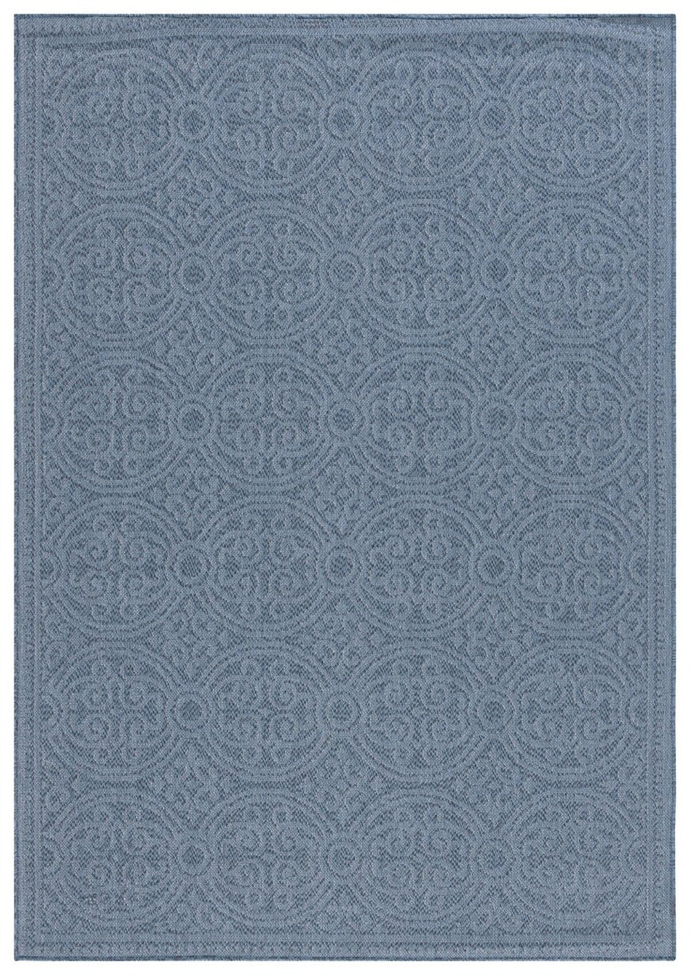 Safavieh Bermuda 809 Power Loomed Indoor / Outdoor Rug Navy 2' x 8'