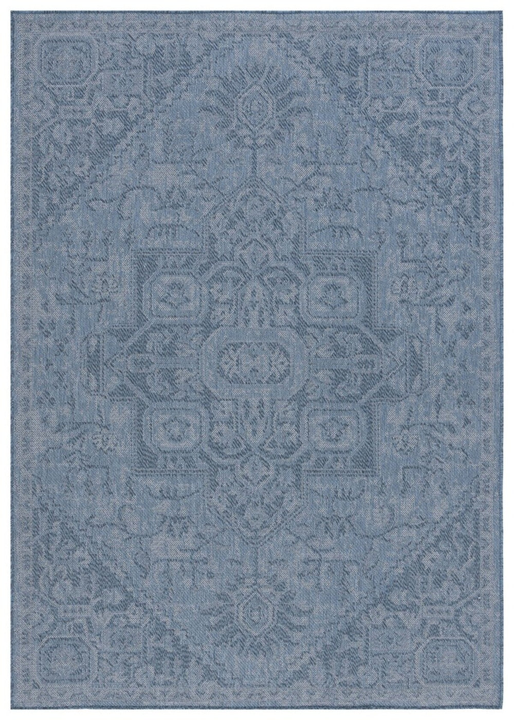 Safavieh Bermuda 841 Power Loomed Indoor / Outdoor Rug Navy 2' x 8'