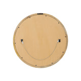 Christopher Knight Home® - Noble House - Cheval Modern Round Mirror with Mango Wood Frame